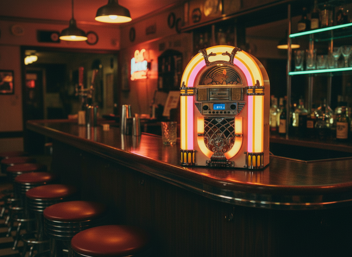 Retro Home Bar